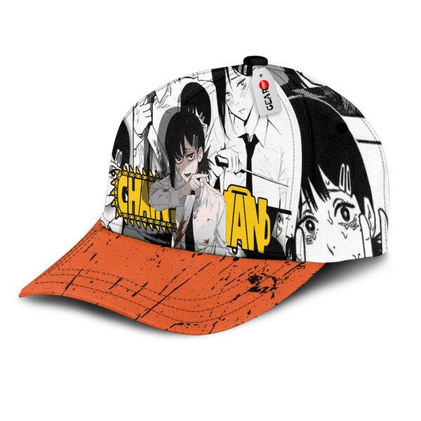 Kobeni Higashiyama Baseball Cap Chainsaw Man Custom Anime Hat for Otaku 2