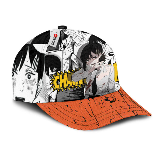 Kobeni Higashiyama Baseball Cap Chainsaw Man Custom Anime Hat for Otaku 3