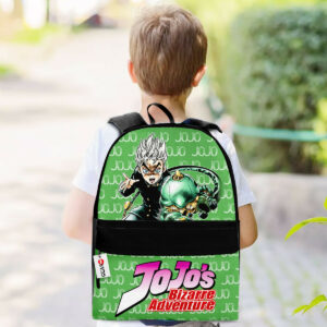 Koichi Hirose Backpack Custom JJBA Anime Bag for Otaku 5