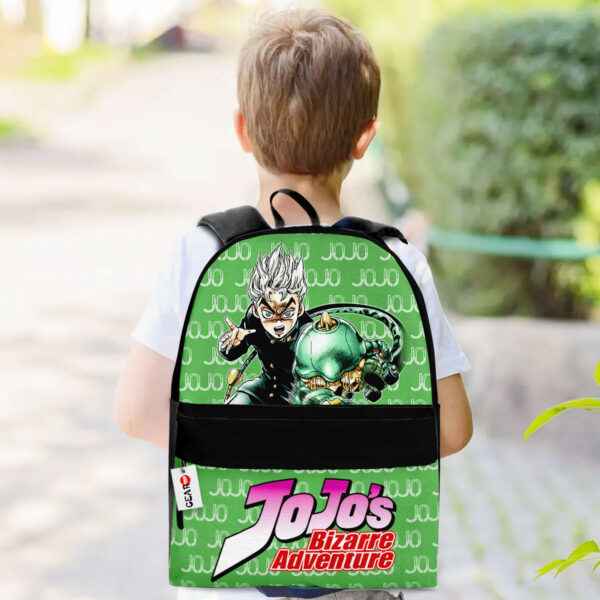 Koichi Hirose Backpack Custom JJBA Anime Bag for Otaku 3