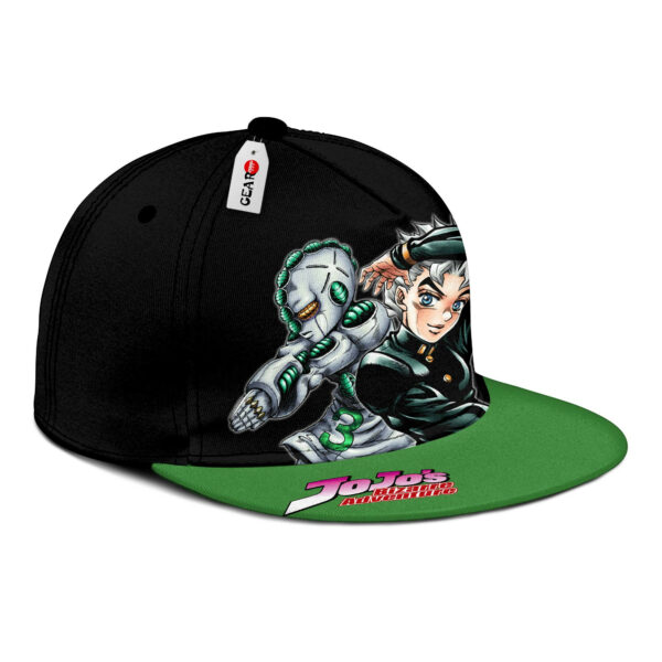 Koichi Hirose Snapback Hat Custom JJBA Anime Hat for Otaku 2