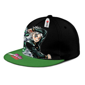 Koichi Hirose Snapback Hat Custom JJBA Anime Hat for Otaku 6