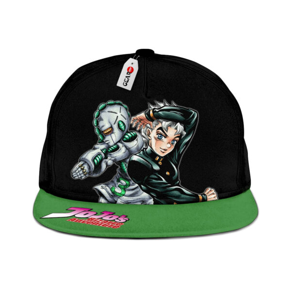 Koichi Hirose Snapback Hat Custom JJBA Anime Hat for Otaku 1