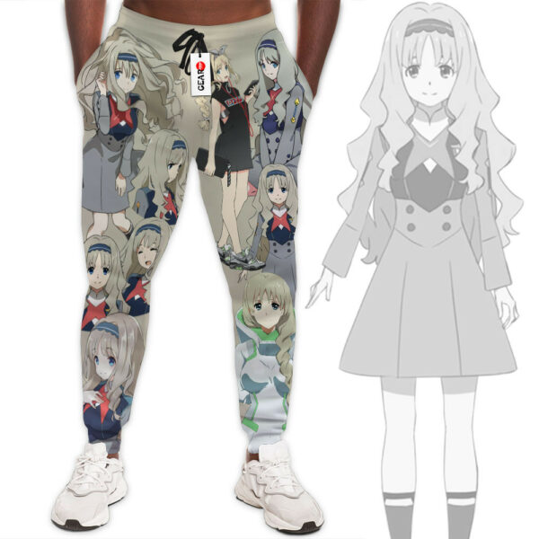 Kokoro Joggers Custom Anime Darling In The Franxx Sweatpants For Otaku 1