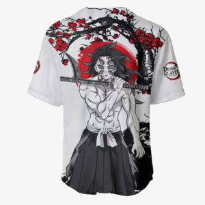 Kokushibo Jersey Shirt Custom Kimetsu Anime Merch Clothes Japan Style 5