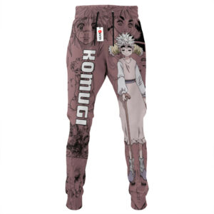 Komugi Joggers Custom Anime HxH Sweatpants Mix Manga Gifts for Otaku 7