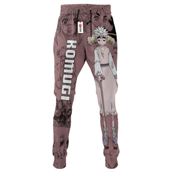 Komugi Joggers Custom Anime HxH Sweatpants Mix Manga Gifts for Otaku 4