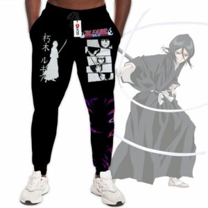 Kuchiki Rukia Jogger Pants Custom Anime BL Sweatpants 5