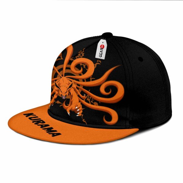 Kurama Snapback Hat Custom NRT Anime Hat 2