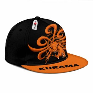 Kurama Snapback Hat Custom NRT Anime Hat 6