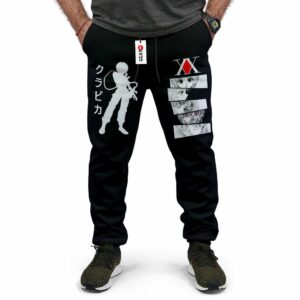 Kurapika Jogger Pants Fleece Custom HxH Anime Sweatpants 6