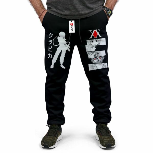 Kurapika Jogger Pants Fleece Custom HxH Anime Sweatpants 3