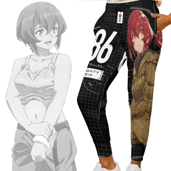 Kurena Kukumila Joggers 86 Eighty Six Custom Anime Sweatpants 2