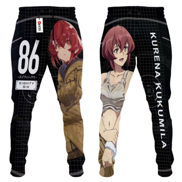Kurena Kukumila Joggers 86 Eighty Six Custom Anime Sweatpants 4