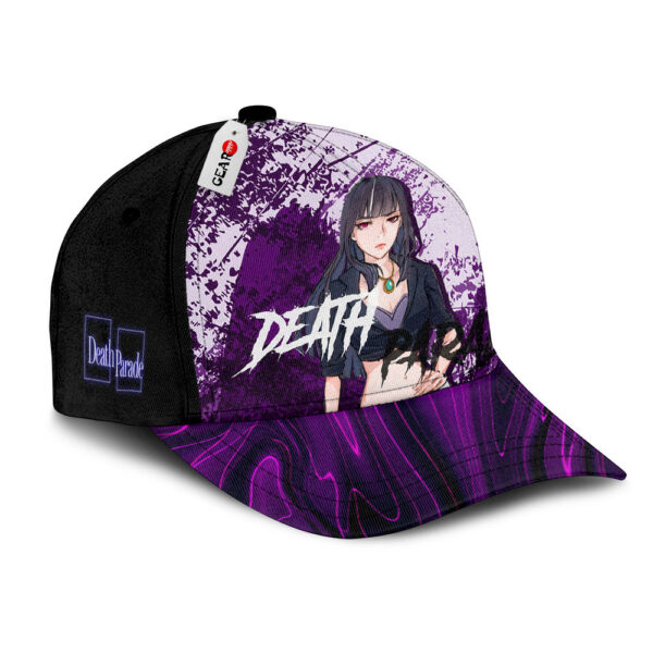 Kurokami no Onna Baseball Cap Death Parade Custom Anime Hat For Otaku 2