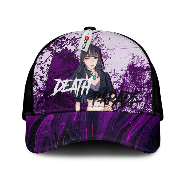 Kurokami no Onna Baseball Cap Death Parade Custom Anime Hat For Otaku 1