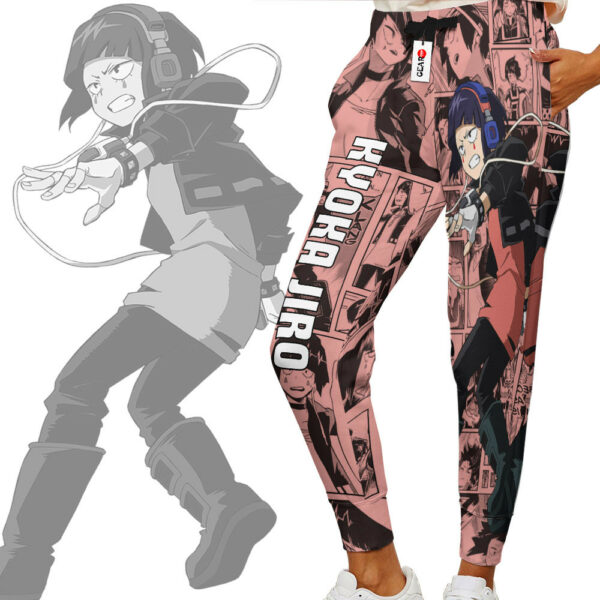 Kyoka Jiro Joggers Custom Anime My Hero Academia Sweatpants Mix Manga 2