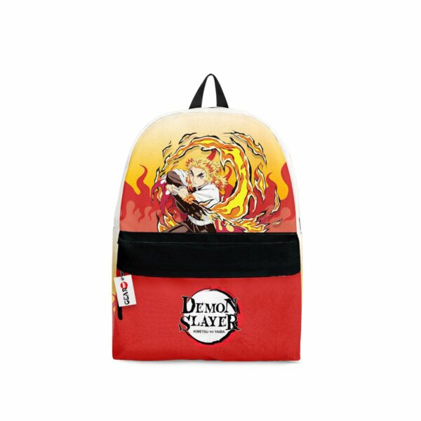 Kyoujurou Rengoku Backpack Custom Kimetsu Anime Bag 1