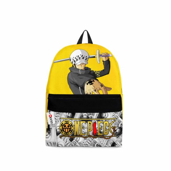 Law Trafalgar Backpack Custom OP Anime Bag for Otaku 1