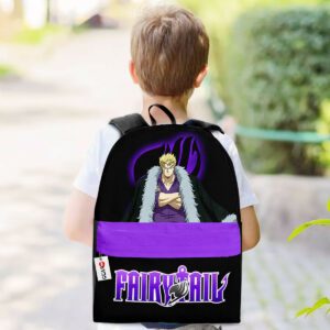 Laxus Dreyar Backpack Custom Fairy Tail Anime Bag for Otaku 5