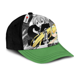 Leafa Baseball Cap Sword Art Online Custom Anime Hat for Otaku 6