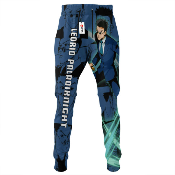 Leorio Joggers Custom Anime HxH Sweatpants Mix Manga Gifts for Otaku 4