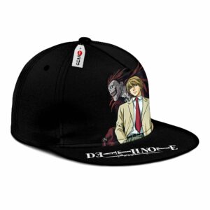 Light Yagami and Ryuk Hat Cap Anime Snapback Hat 6