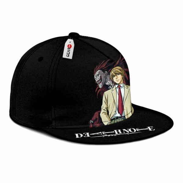 Light Yagami and Ryuk Hat Cap Anime Snapback Hat 3