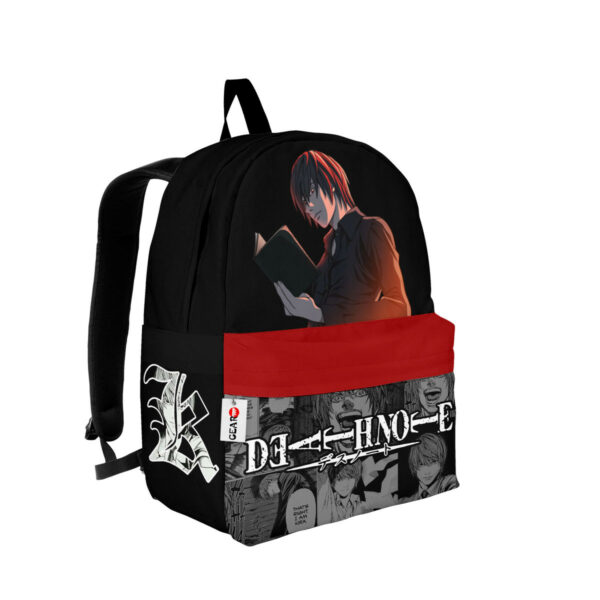 Light Yagami Backpack Custom Anime D-note Bag Mix Manga for Otaku 2