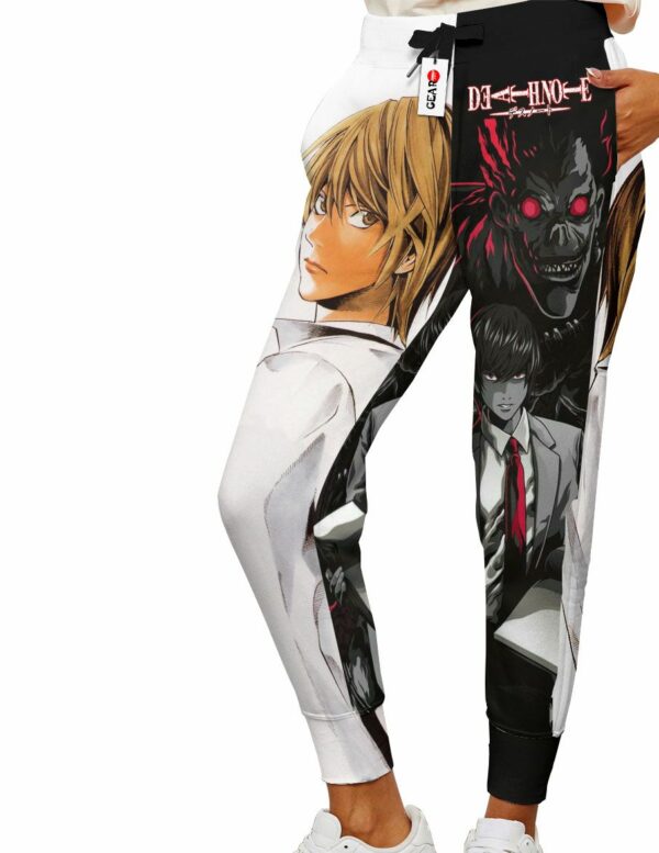 Light Yagami Jogger Pants Custom Anime Sweatpants 2