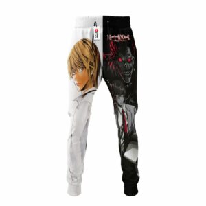 Light Yagami Jogger Pants Custom Anime Sweatpants 6