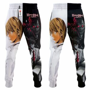 Light Yagami Jogger Pants Custom Anime Sweatpants 7