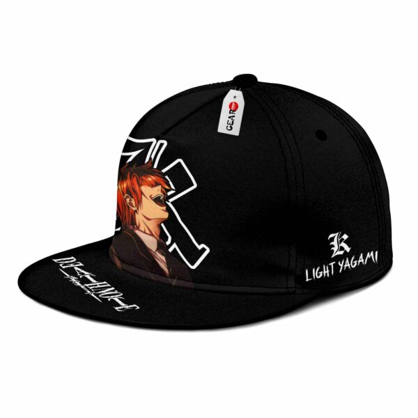 Light Yagami Kira Hat Cap Anime Snapback Hat 2