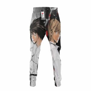 Light Yagami & L Lawliet Jogger Pants Custom Anime Sweatpants 6