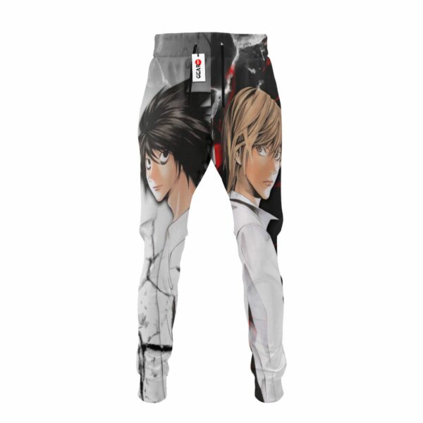 Light Yagami & L Lawliet Jogger Pants Custom Anime Sweatpants 3