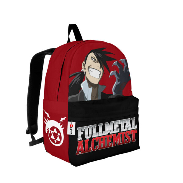 Ling Yao Backpack Custom Anime Fullmetal Alchemist Bag for Otaku 2