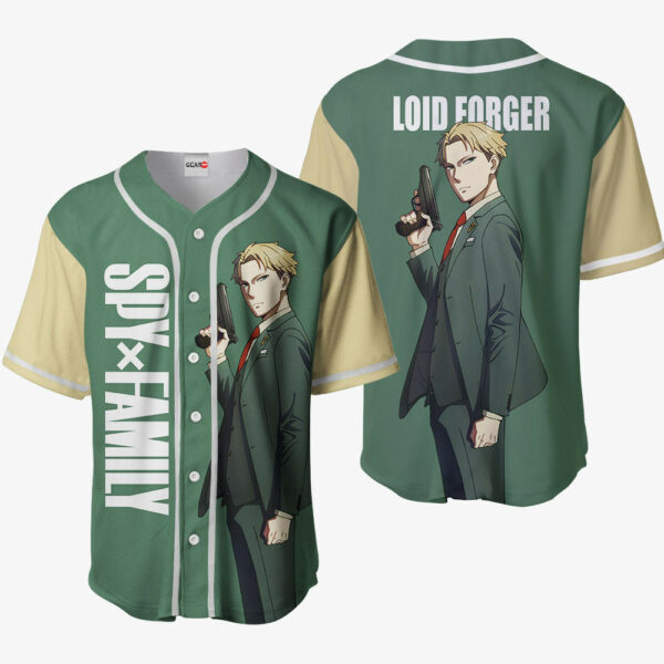 Loid Forger Jersey Shirt Custom Spy x Family Anime Merch Clothes for Otaku 1