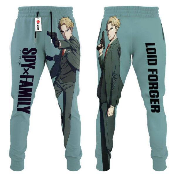 Loid Forger Joggers Custom Anime Spy x Family Sweatpants for Otaku 4