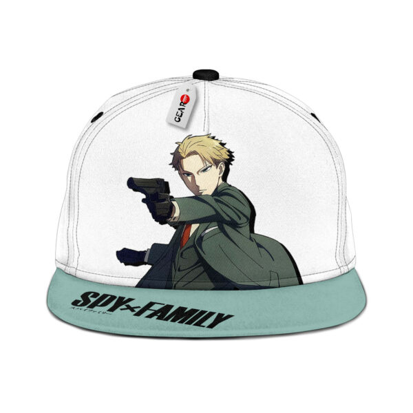 Loid Forger Snapback Hat Custom Spy x Family Anime Hat for Otaku 1