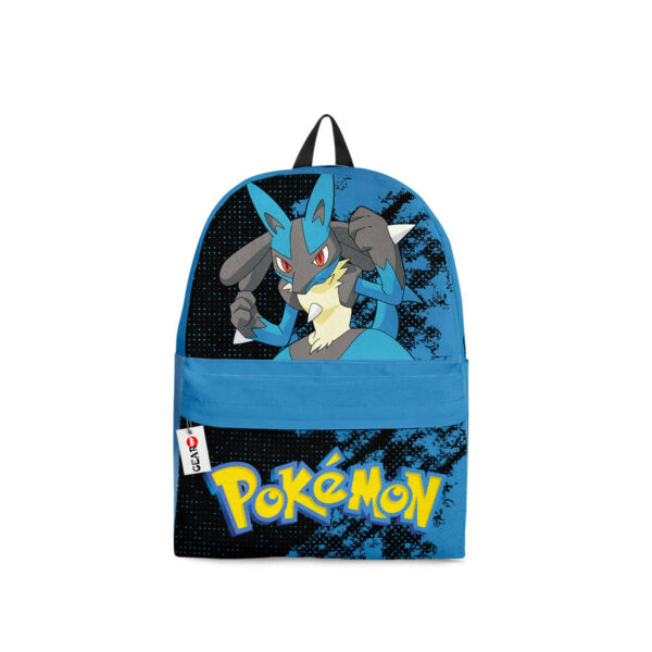 Lucario Backpack Custom Anime Pokemon Bag Gifts for Otaku 1