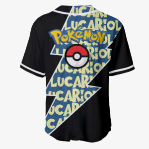 Lucario Jersey Shirt Custom Pokemon Anime Merch Clothes for Otaku 5