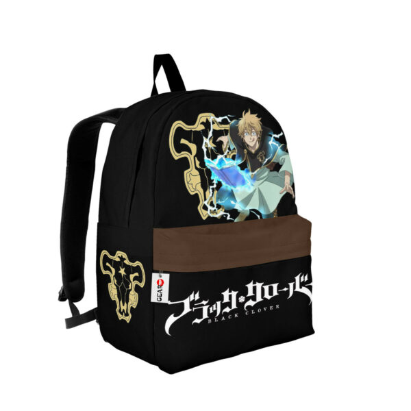 Luck Voltia Backpack Custom Black Clover Anime Bag for Otaku 2