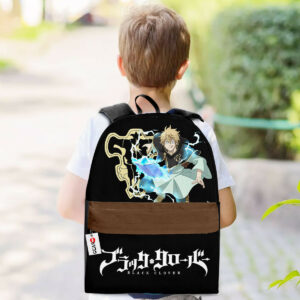 Luck Voltia Backpack Custom Black Clover Anime Bag for Otaku 5