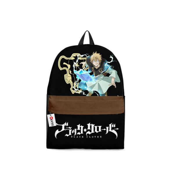 Luck Voltia Backpack Custom Black Clover Anime Bag for Otaku 1