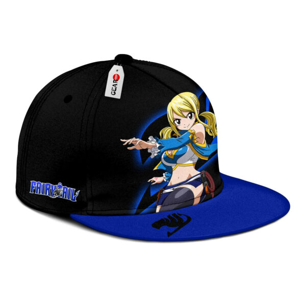 Lucy Heartfilia Snapback Hat Custom Fairy Tail Anime Hat for Otaku 2