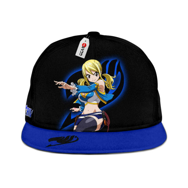 Lucy Heartfilia Snapback Hat Custom Fairy Tail Anime Hat for Otaku 1