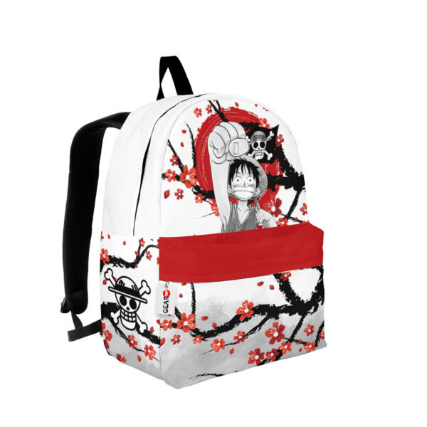 Luffy Backpack Custom One Piece Anime Bag Japan Style 2