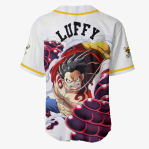 Luffy Gear 4 Jersey Shirt One Piece Custom Anime Merch Clothes 5