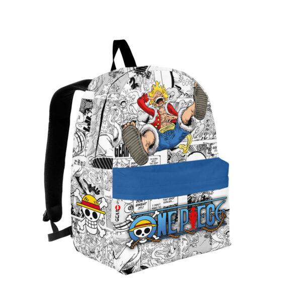 Luffy Gear 5 Backpack Custom One Piece Anime Bag Mix Manga Great Gift 2