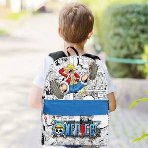 Luffy Gear 5 Backpack Custom One Piece Anime Bag Mix Manga Great Gift 5